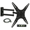 thumbnail image 1 of Mount-It! Full Motion Swivel Bracket TV Wall Mount, Long 20" Extension, Fits 23" to 55" TV's, Capacity 66 lbs., Bonus HDMI Cable, 1 of 8