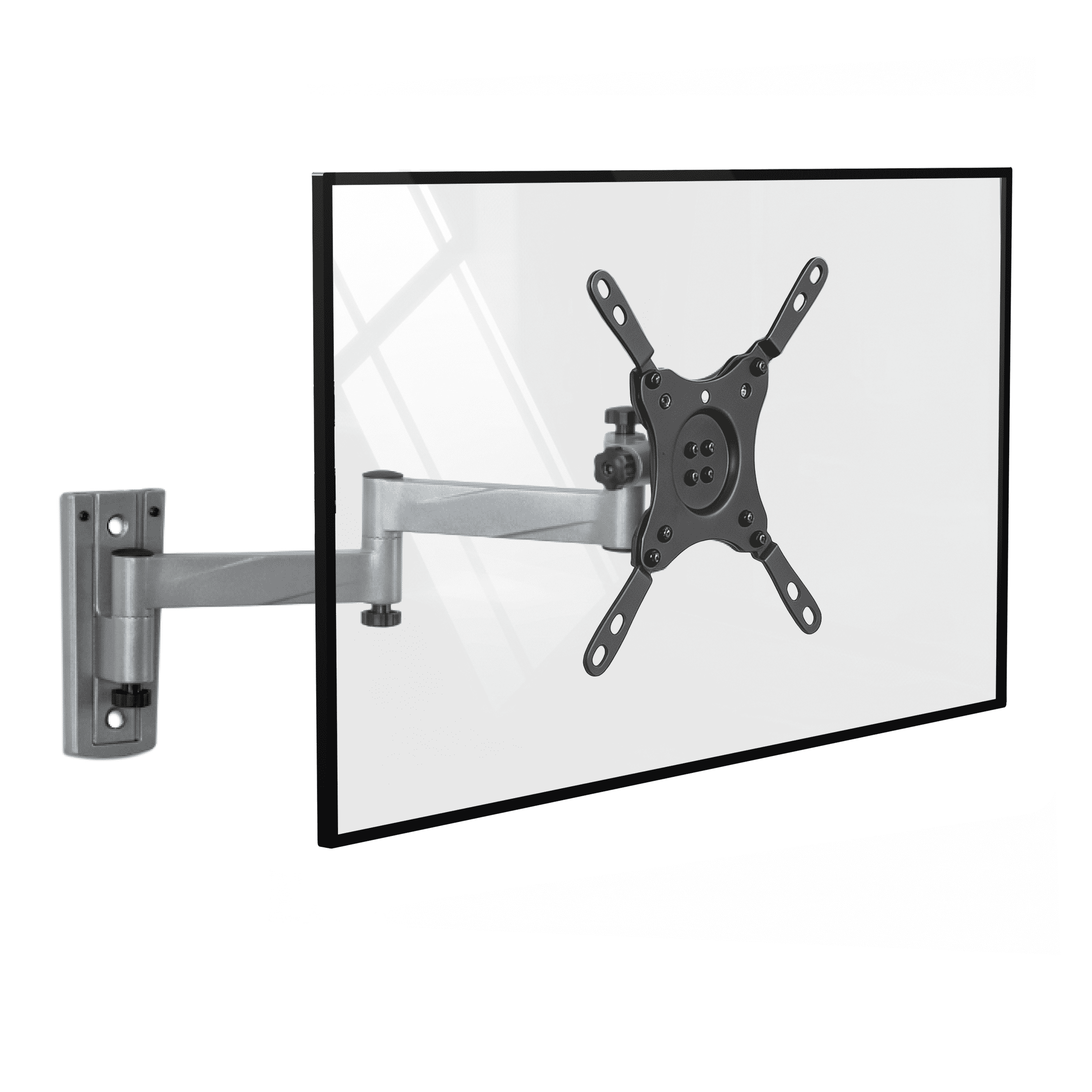 Mount-It! Full Motion TV Mount, Fits 19" to 43" TV's, Capacity 33 Lbs.,  Perfect for RVs and Trailers, Two Quick Release Mounts