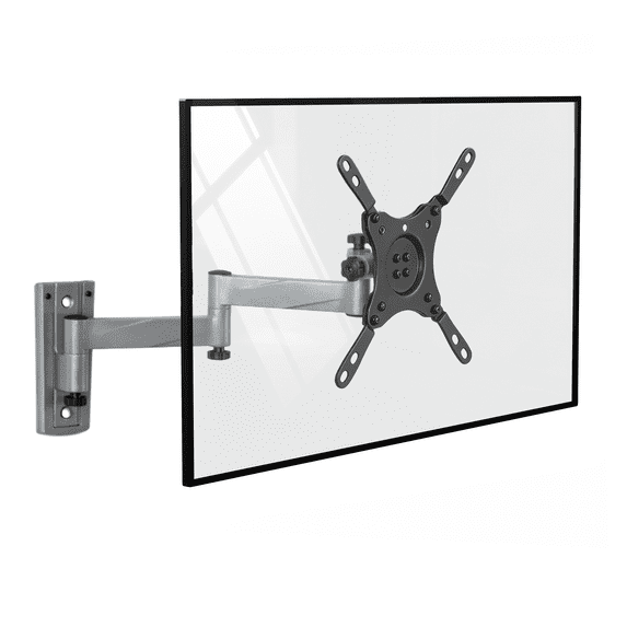 Mount-It! Full Motion TV Mount, Fits 19" to 43" TV's, Capacity 33 Lbs., Perfect for RVs and Trailers, Two Quick Release Mounts