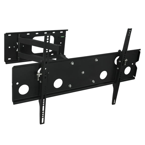 Mount-It! Full Motion TV Mount | Fits 55"-75" TVs | Long Extension Swivel Wall Bracket