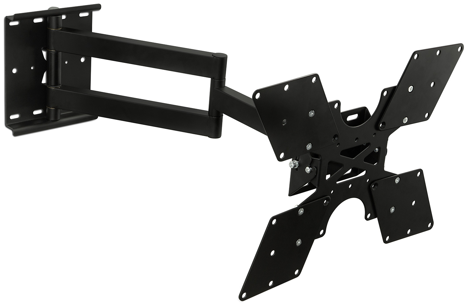 Mount-It! Full Motion TV Wall Mount, Long 25" Extension, Fits 32" to 52" TV's, Capacity 100 lbs., Heavy Duty, Single Stud Mount - image 1 of 11