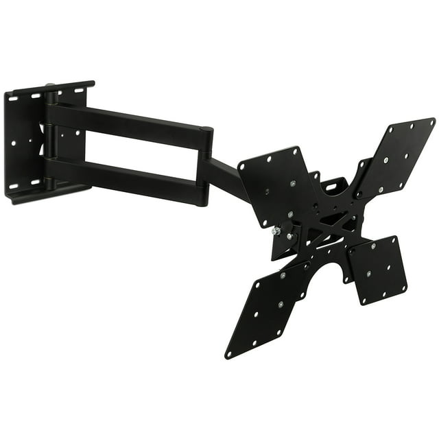 Mount-It! Full Motion TV Wall Mount, Long 25" Extension, Fits 32" to 52" TV's, Capacity 100 lbs., Heavy Duty, Single Stud Mount