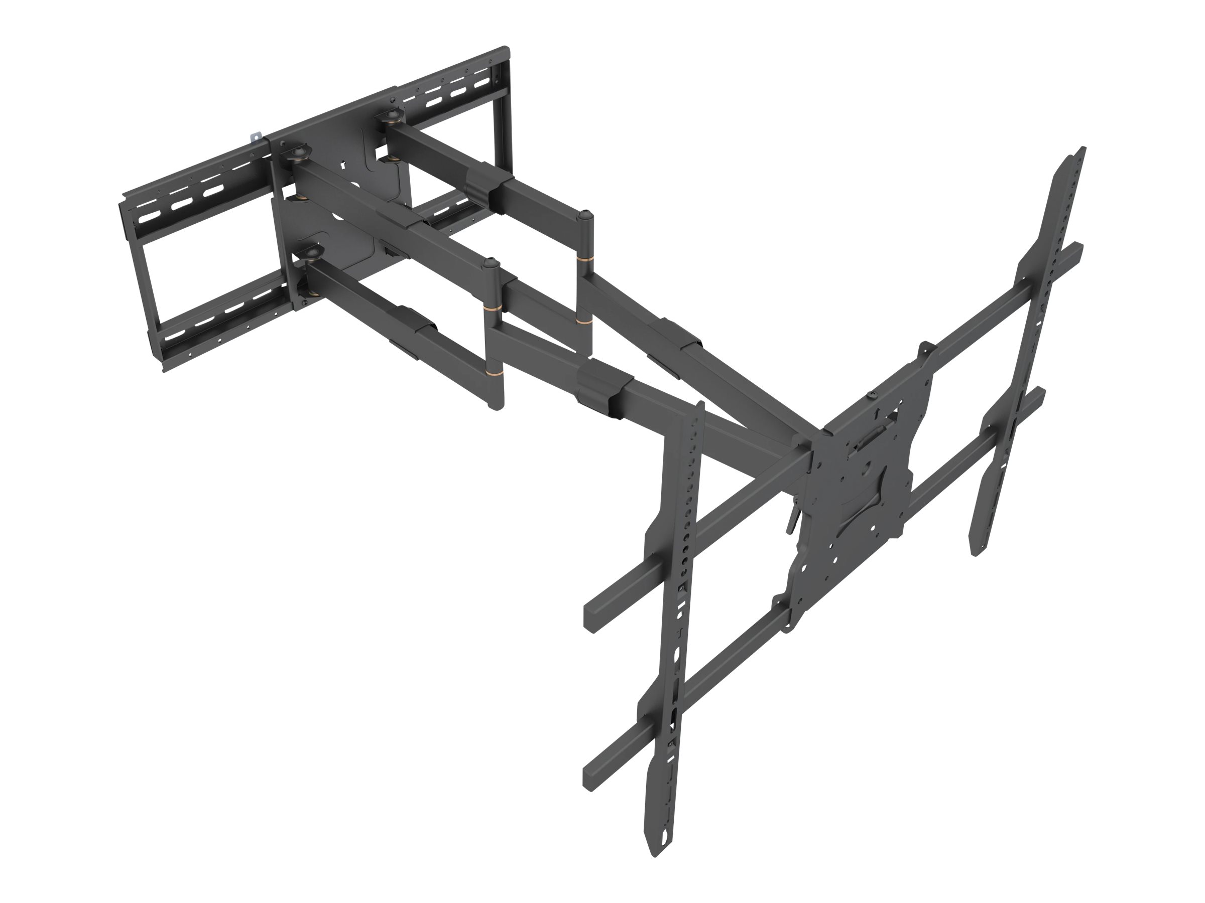 QualGear HeavyDuty Full Motion TV Wall Mount for Most 60" 100" Flat Panel and Curved TVs