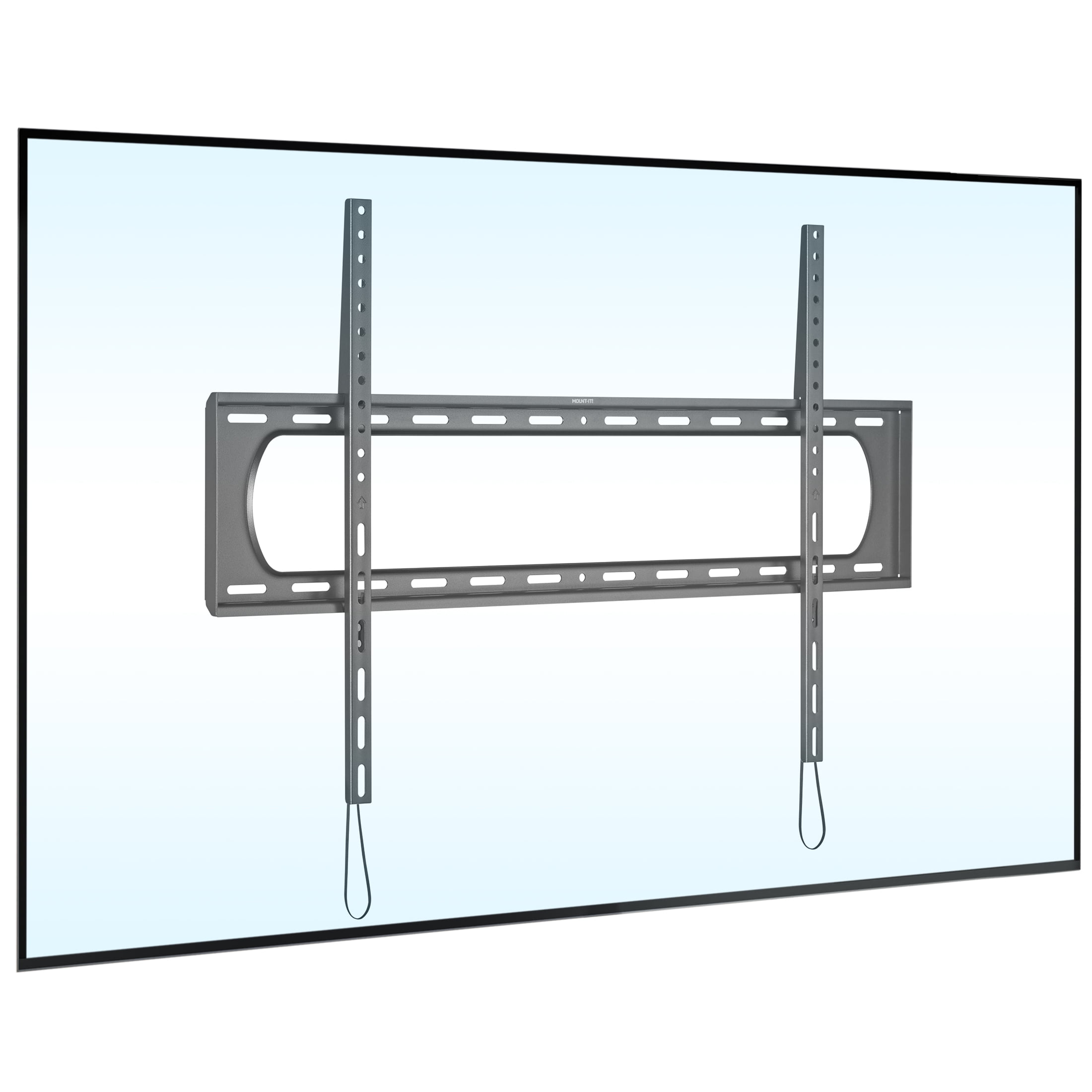 Mount-It! Heavy Duty XXL Fixed TV Wall Mount, 60" to 120" TV's, Capacity 264 lbs. Lifetime Guarantee