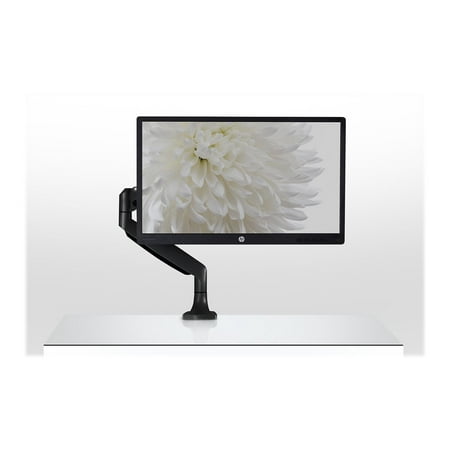 Mount-It! - Single Monitor Arm Desk Mount - Black