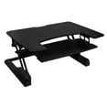 thumbnail image 1 of Mount-It! Height Adjustable Standing Desk Converter Monitor Riser, 35" Tabletop Sit-Stand Workstation, 1 of 6