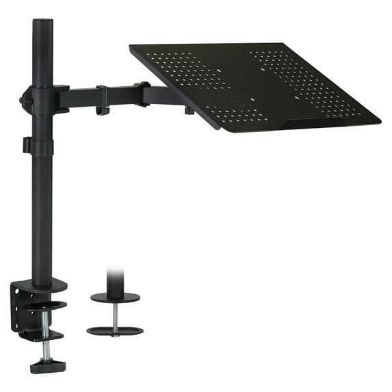 Mount-It! Laptop Desk Stand | Fits 11"-17" Laptop Notebook Screens | Full Motion Mount