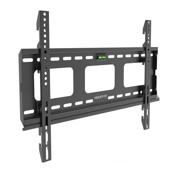 Mount-It! Low-Profile TV Wall Mount, Fits 37" to 80" TV's, 175 lbs. Capacity, Slim Design, Heavy Duty