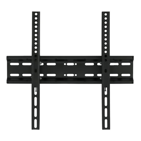 Mount-It! Low Profile TV Wall Mount Tilt Bracket for Flat Screens, Fits 32"-55" TVs, 77 lbs. Capacity