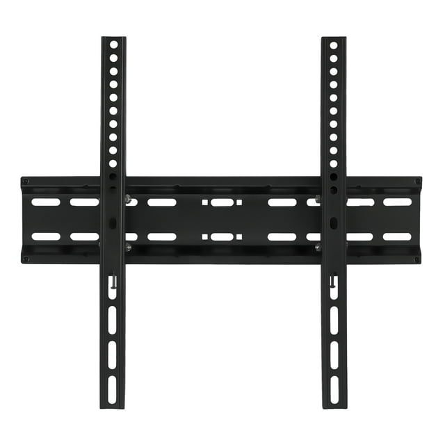 MountIt! Low Profile TV Wall Mount Tilt Bracket for Flat Screens, Fits 32"55" TVs, 77 lbs