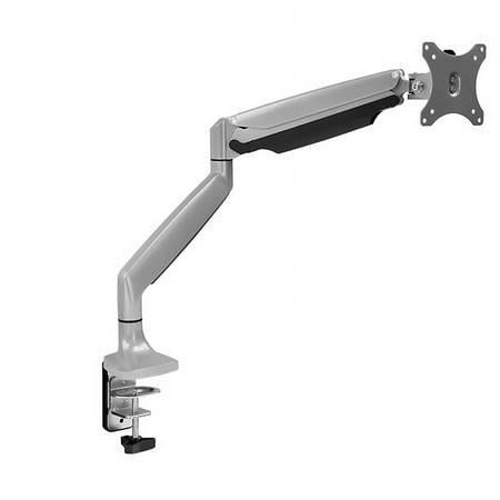 Mount-It! - Single Monitor Arm Desk Mount - Silver