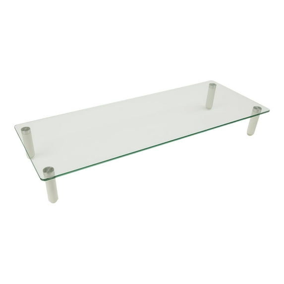 Mount-It! MI-7263 Mount-it Glass Monitor Stand 22in Wide