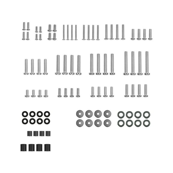 Mount-It! MI-TVHWKIT Universal Wall TV Mount with Screws, 92 Pieces
