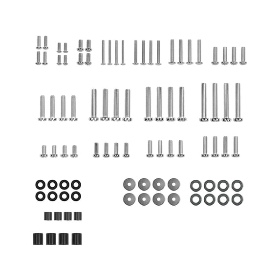 Mount-It! MI-TVHWKIT Universal Wall TV Mount with Screws, 92 Pieces