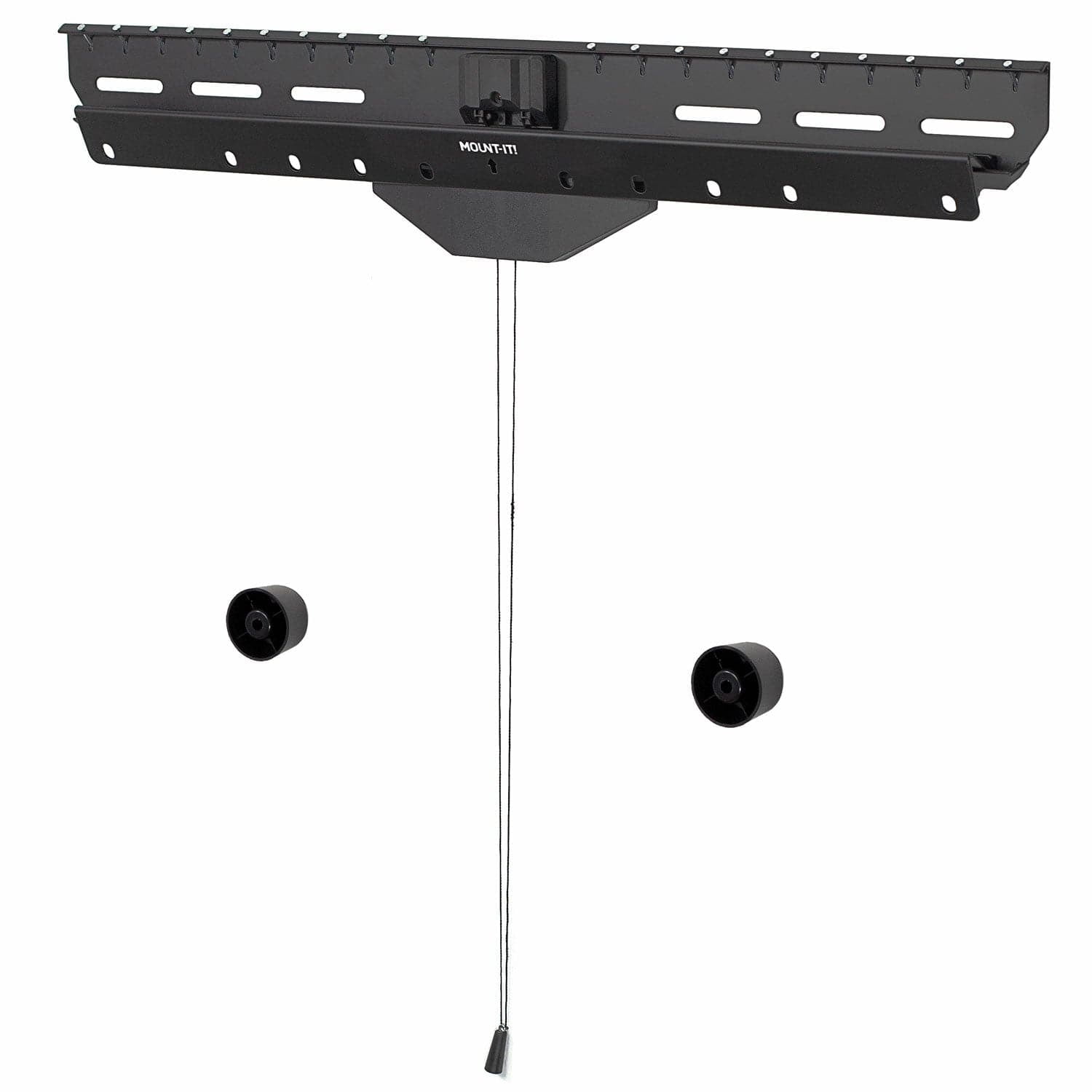 Mount-It! No Stud TV Wall Mount, Low-Profile Tilting Hanger Mount for No Drill Dry Wall Installation