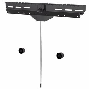 Mount-It! No Stud Tilting TV Wall Mount, Fits 32"-80" TVs, Capacity 110 lbs., No Drilling Required, Install with Nails, Low Profile
