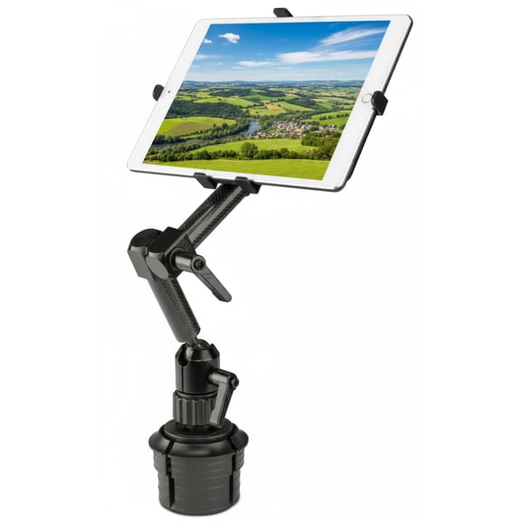 Mount-It! Premium Cup Holder Tablet Mount for Cars, Trucks, Vans
