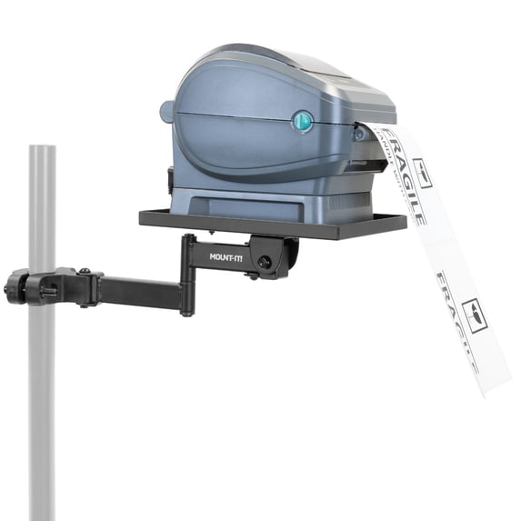 Mount-It! Printer Pole Mount Printer Shelf Stand
