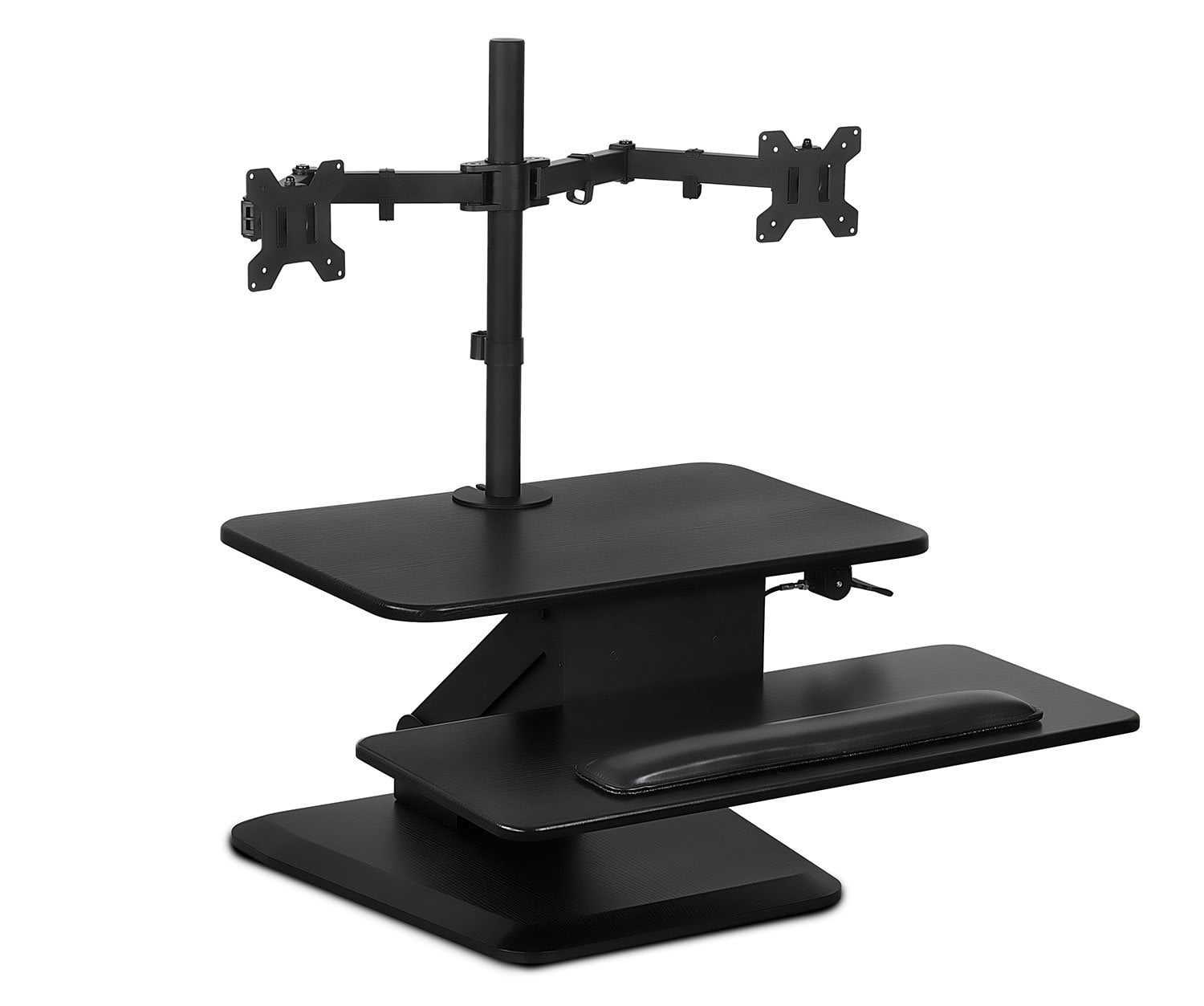 ErgoFlex 29" Compact Height Adjustable Dual Monitor Standing Desk Converter