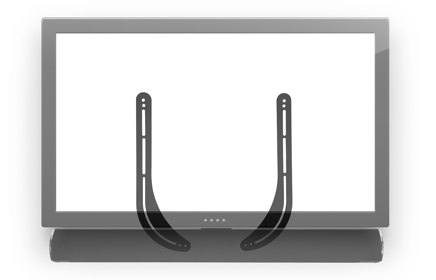Hangman NoStud Sound Bar Hanger, SBH6, Soundbar Mount