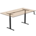 thumbnail image 1 of Mount-It! Stand Up Desk With Manual Crank, Frame Only, Height Adjustable Sit-Stand, Standing Ergonomic, Black (MI-7931), 1 of 10