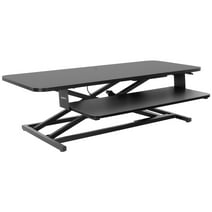 Mount-It! Standing Desk Converter, Sit Stand Desk Riser,  37 inch Platform