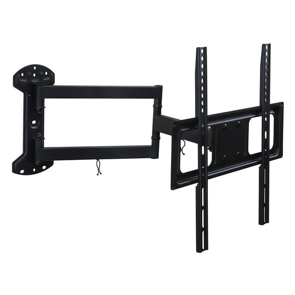 Mount-It! Swivel Arm TV Wall Mount, Long 24" Extension Arm, Fits 32" to 55" Tv's, Capacity 77 lbs., Works on Corner Applications