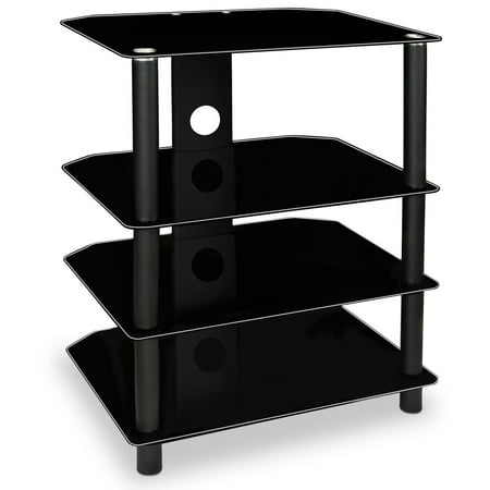 Mount-It! - Full Motion Dual Monitor Desk Mount With Gas Spring Arms - Black
