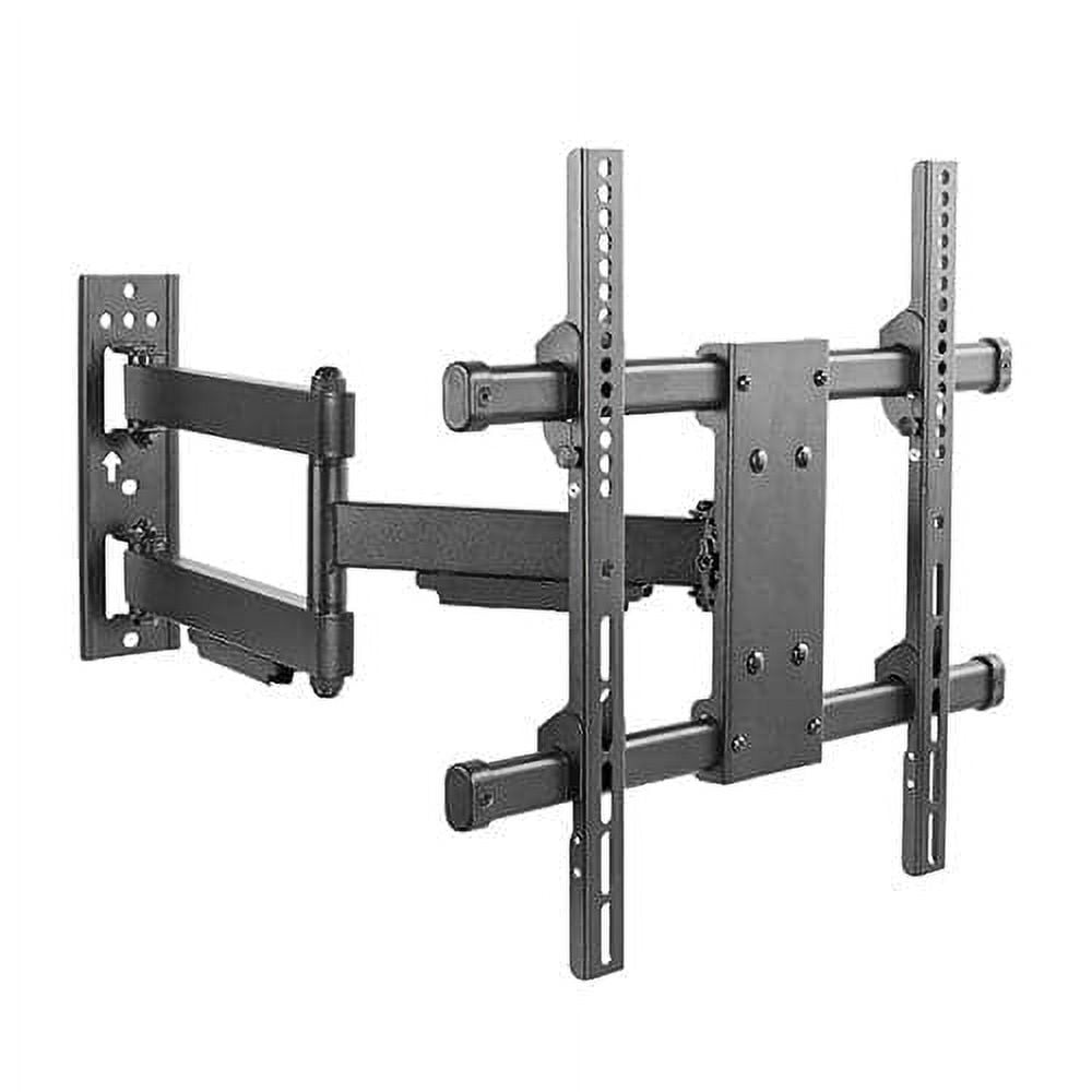 Heavy Duty Black Steel Full Motion TV Wall Mount for 37-80 Inch Screens