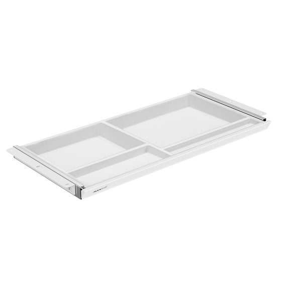 Mount-It! Under Desk Drawer - Deep, White