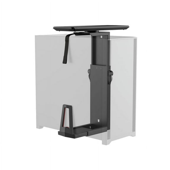 Mount-It! Under desk Deluxe CPU Mount with Sliding Track