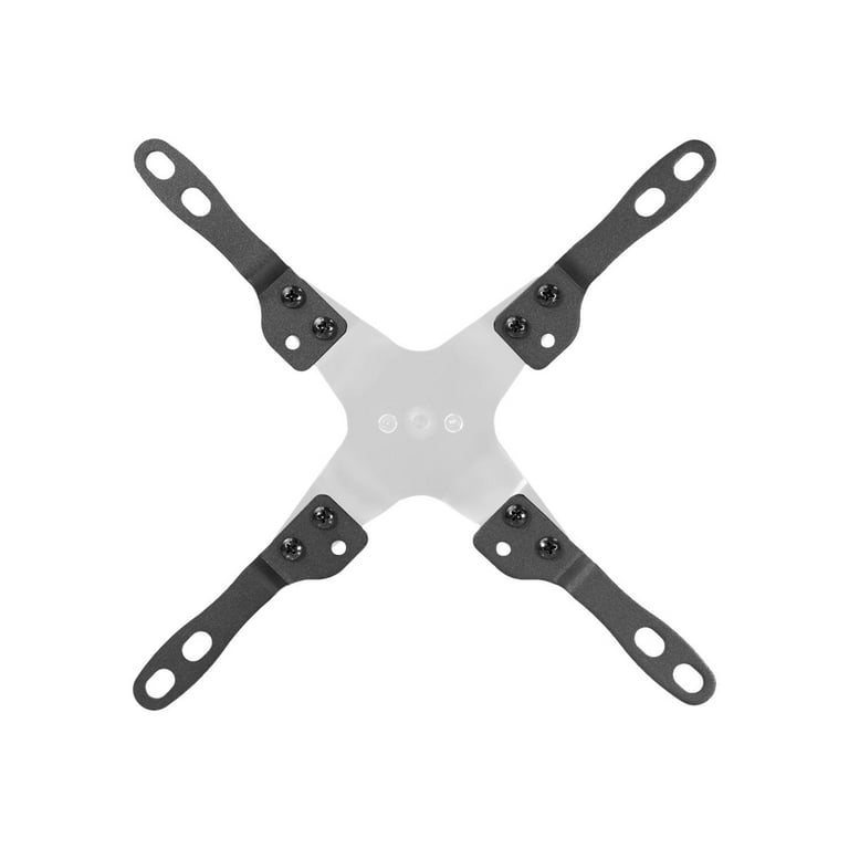 Mount-It! VESA Mount Adapter Kit, TV Wall Mount Bracket Adapter Converts  75x75 and 100x100 mm Patterns to 200x100 and 200x200 mm