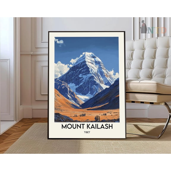 Mount Kailash Tibet Sacred Poster Unframed Paper Print