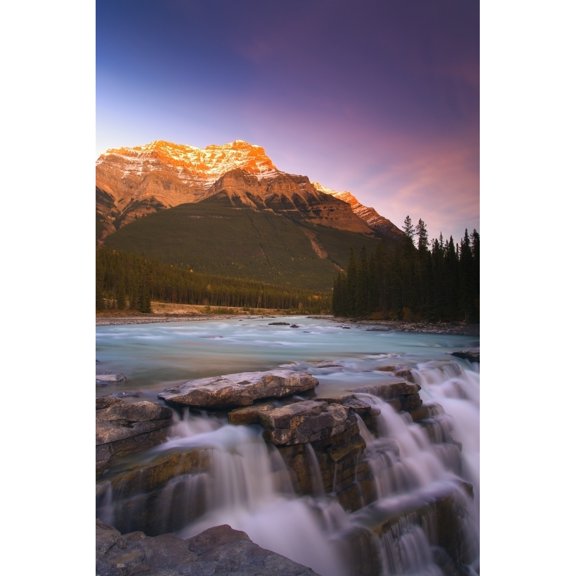 Mount Kerkeslin Jasper National Park Alberta Canada Poster Print