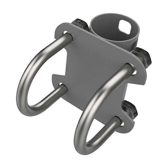 Mount Kit with Pipe Adapter for Rv/Pole/Roof/Suv/Outdoor Mount Roof Mast to Pole to Pipe Mounting A