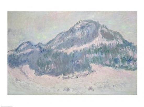 Mount Kolsaas Norway 1895 Canvas Art - Claude Monet (36 x 24)