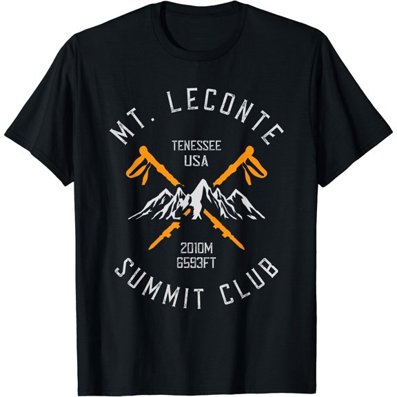 Mount Leconte Mountain Hiker Hiking T-Shirt