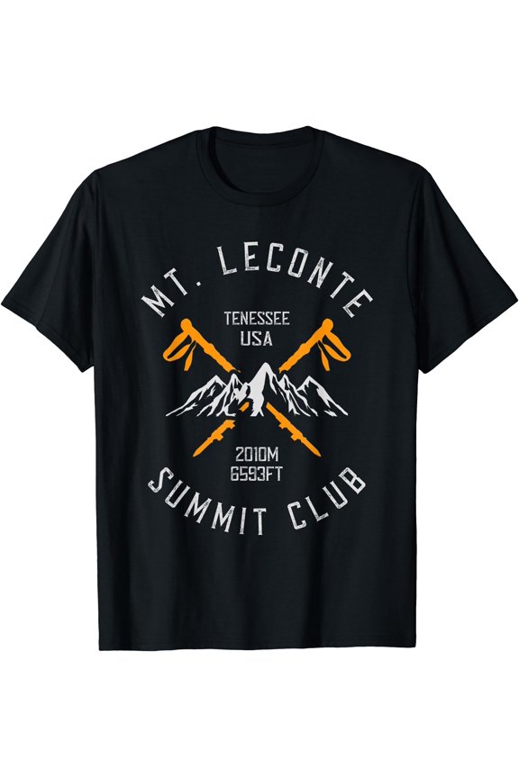 Mount Leconte Mountain Hiker Hiking T-Shirt