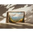 Blue Ridge Poster Mount Mitchell Blue Ridge Mountain North Carolina Autumn Fall Foliage ...