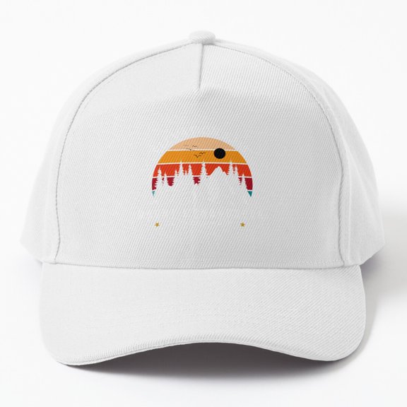 Mount Monadnock New Hampshire Baseball Cap, Hiking Landmark Travel Graphic Design, Classic Hat