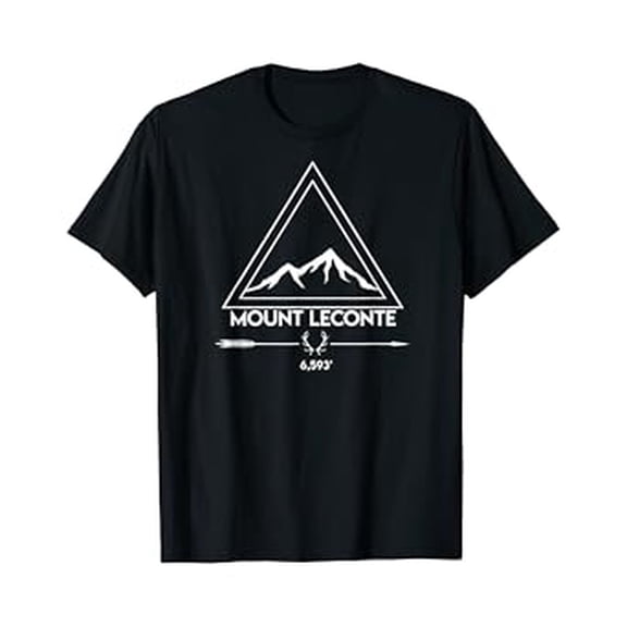 Mount Mt LeConte Smoky Mountains Tennessee Hiking T-Shirt