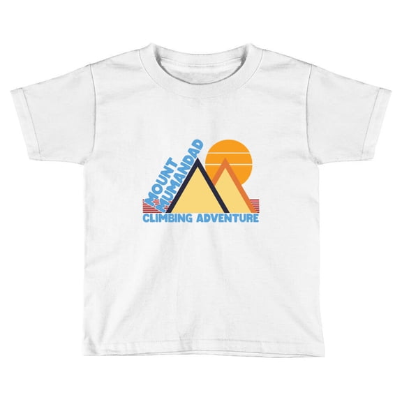 Mount Mumandad Climbing Adventure Toddler T Shirt Bluey Family Shirts, Bluey Friends Tees, Bluey And Bingo Tee TODDLER SHORT SLEEVE TEE BELLA CANVAS 3001T