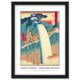 thumbnail image 1 of Mount Nikko, Urami Waterfall Shimotsuke Province Utagawa Hiroshige Japanese Woodblock Classic Collection Artwork Framed Wall Art Print A4, 1 of 4