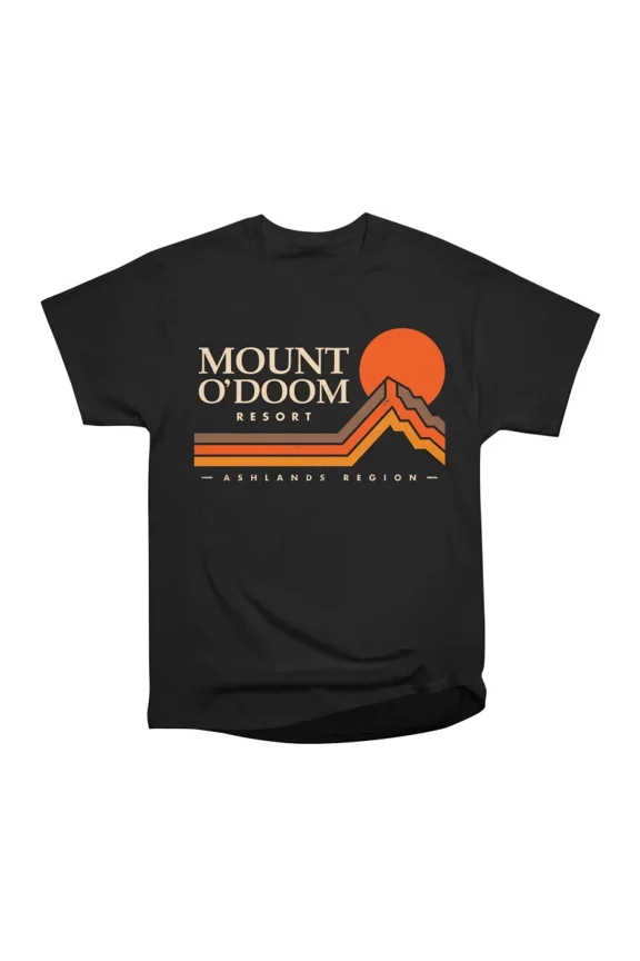 Mount ODoom Travel T-Shirt Tee Gift For Him Merch For Her Apparel For Friend
