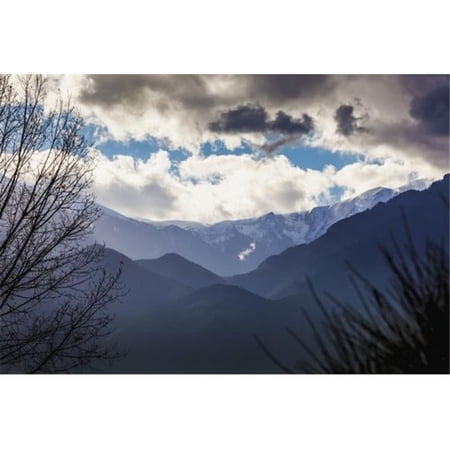 Mount Olympus The Highest Mountain in Greece Located in The Olympus Range On The Border Between Thessaly & Macedonia 3 Poster Print by Reynold Mainse - 38 x 24 - Large