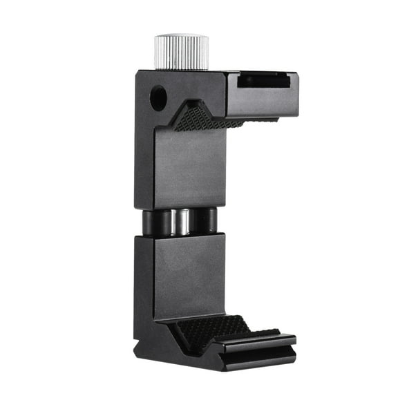 Mount Phone Tripod Mount Clamp Universal Phone Holder Clip With 1/4 Inch Screw Hole For Selfie Vlogging