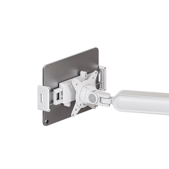 Mount Plus VESAT01 Universal VESA Tablets Mount Adapter for IPad, IPad Pro, Tablets, Portable Monitors Display On Monitor Arm | VESA 75x75 Max 15" Screen