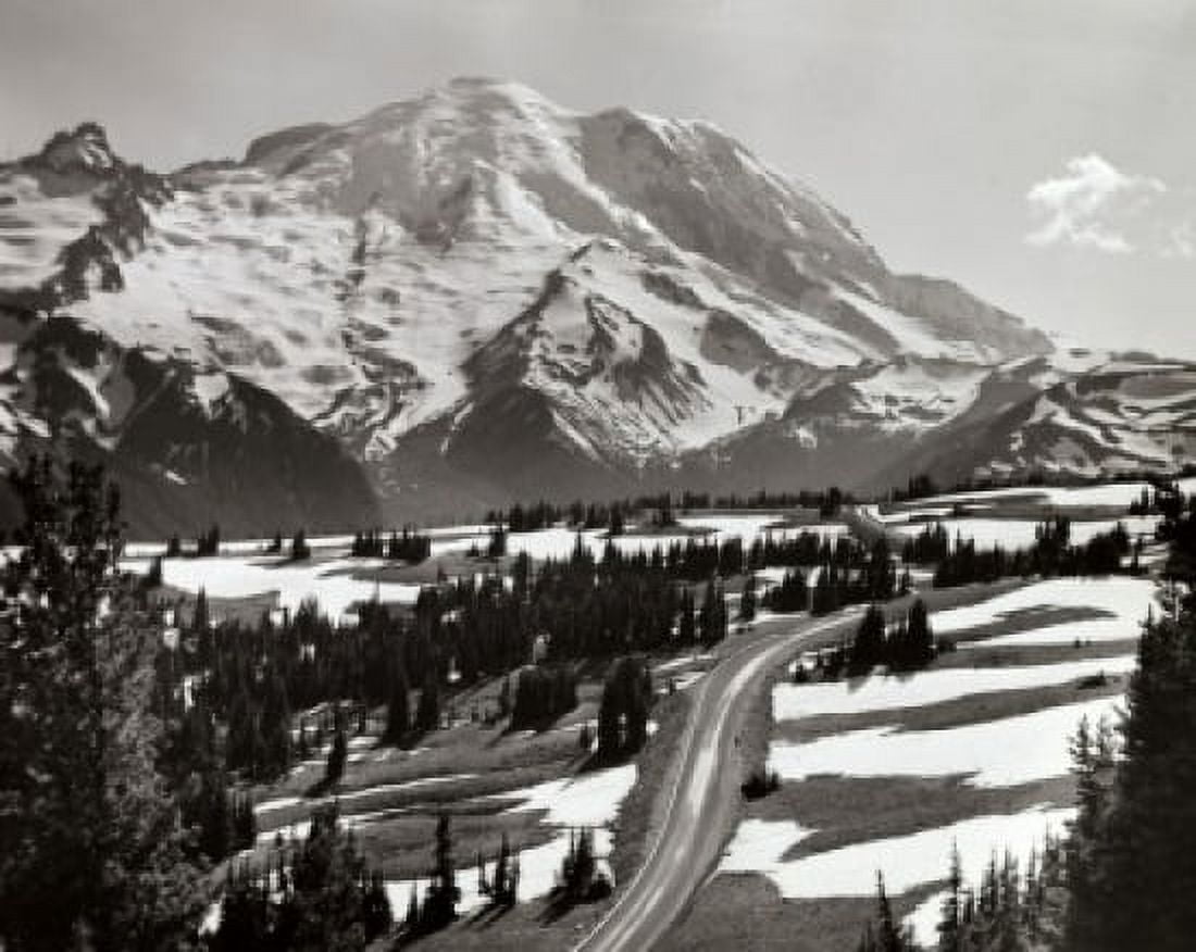 Mount Rainier Mount Rainier National Park Washington USA Canvas Art - (18 x 24)