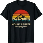 Mount Rainier - National Park Retro Souvenir T-Shirt