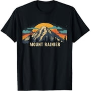 Mount Rainier Us Vintage Men Women Retro T Shirt